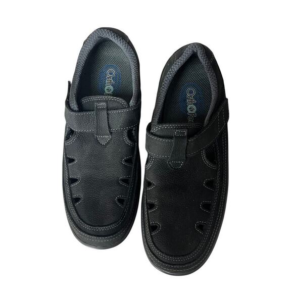 Orthofeet Serene 891 Leather T-Strap Sandals Women's 6B - Picture 7 of 11